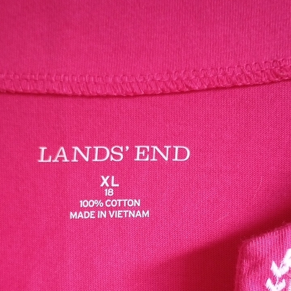 Lands' End Pink Sleeveless Dress - Picture 2 of 14